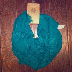 NWT Teal infinity scarf